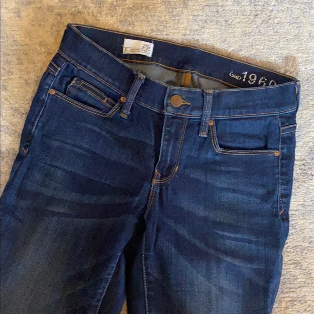 DARK WASH SKINNY JEAN